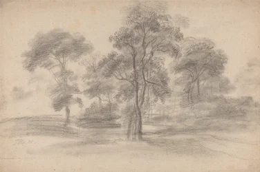 Landscape with Trees